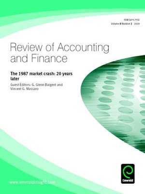 cover image of Review of Accounting & Finance, Volume 8, Issue 2